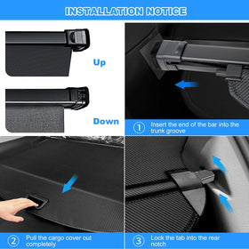 AUXKO retractable roll mechanism, demonstrates smooth easy retraction
