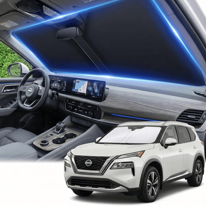 AuyNeas front packaging showing custom-fit Rogue shade protecting interior