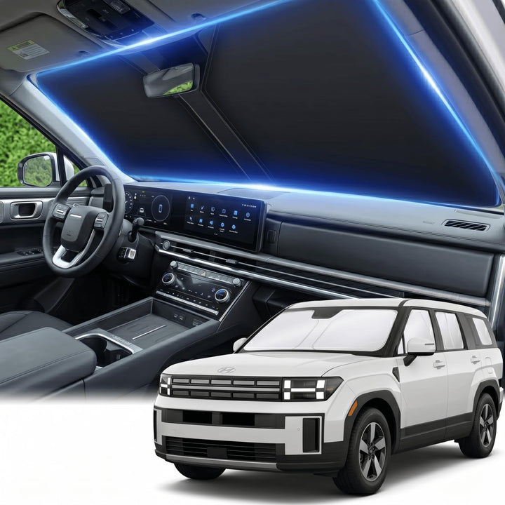 AuyNeas front packaging showing custom Santa Fe fit and clear benefit