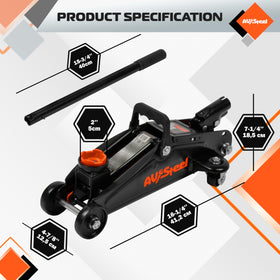 AV Steel detailed caster wheels for easy maneuvering and stability