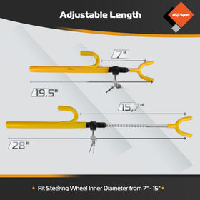 AV Steel close-up of lock cylinder and mechanism highlighting durable construction.