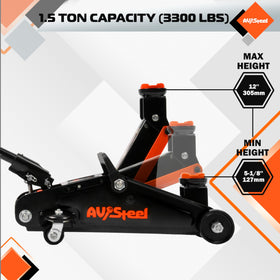 AV Steel close-up of 360-degree rotatable saddle for secure contact