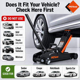 AV Steel side profile under lowered car demonstrating low-entry height advantage