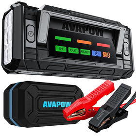 AVAPOW front packaging showing unit ready to use and fast startup benefit