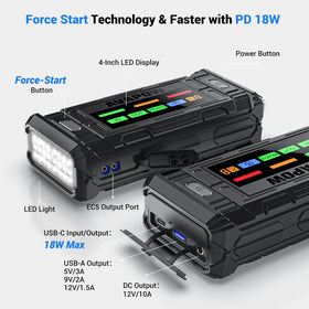 AVAPOW open kit showing included cables, case, and accessories for ready use