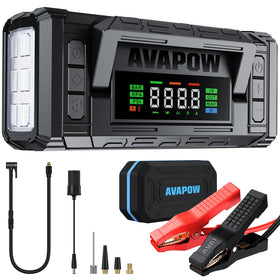 AVAPOW TM28 front view showing compact body and controls for confident storage