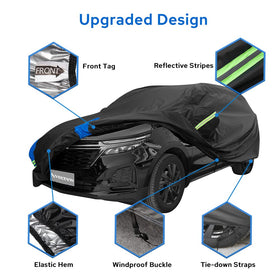 Avecrew adjustable wind strap fastening under vehicle for secure hold