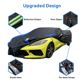 Avecrew driver-side zipper detail allowing quick cabin access