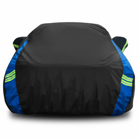 Avecrew front view on sedan showing full coverage and protection