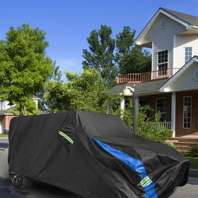 Avecrew-covered Jeep parked in driveway illustrating everyday protection
