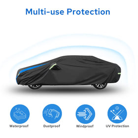 Avecrew folded cover in storage bag for compact transport benefit