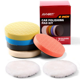 Avhrit front packaging showing full 7-piece pad kit and benefits