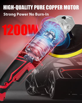 AVID POWER motor grill close-up showing heat dissipation and prolonged performance