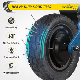 AVOKIN size label and specifications image showing dimensions and load rating
