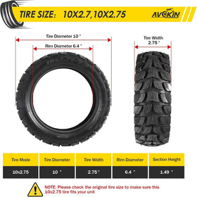 AVOKIN close-up of tread pattern illustrating grip and puncture resistance