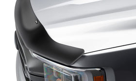 Auto Ventshade installed on F-150 hood profile demonstrating aerodynamic deflection