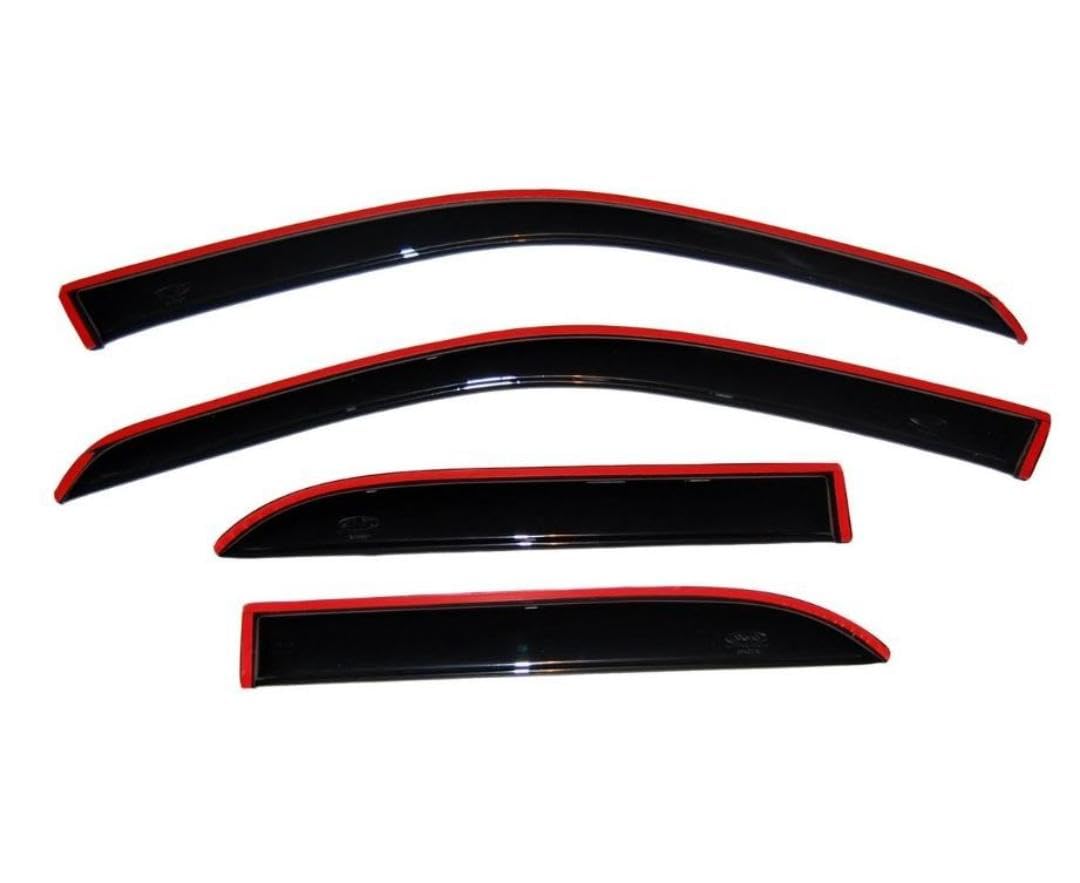 Auto Ventshade front view on Ram 1500 Crew Cab showing sleek fit and improved airflow