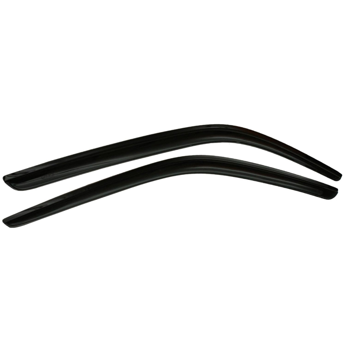 Auto Ventshade front packaging showing smoked vent visors and brand benefit of easy install
