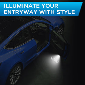 Avsty lifestyle night entrance depicts illuminated door area and premium appearance