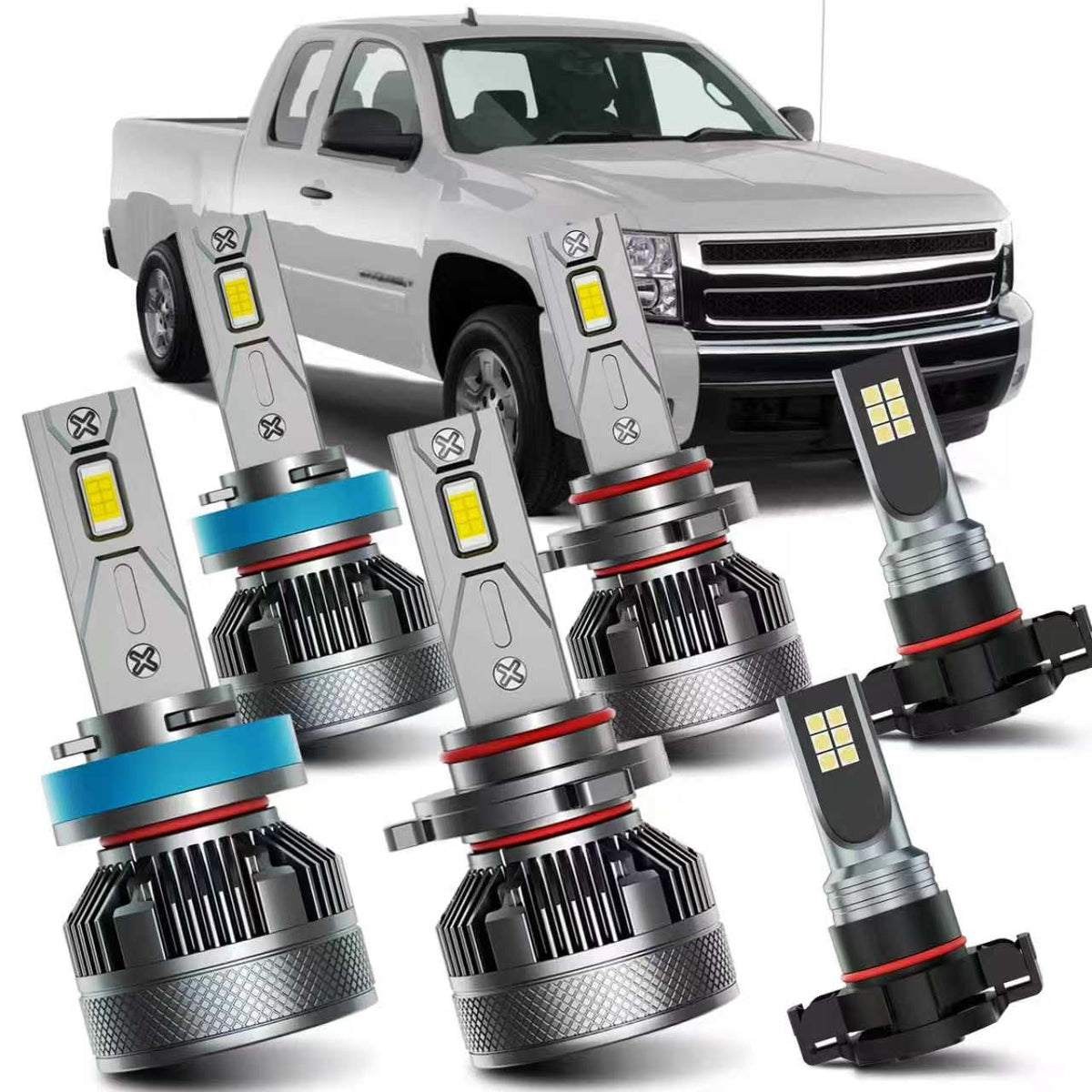 AWALITED front packaging showing bulbs and vehicle fitment benefit