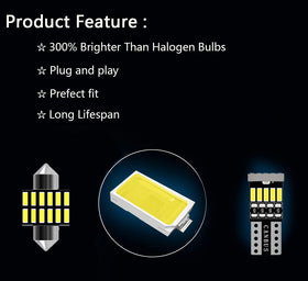 AWALITED license plate light brightening rear visibility and modern appearance benefit