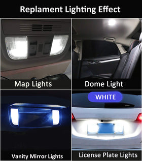AWALITED illuminated map and dome lights improving cabin visibility and reading comfort benefit