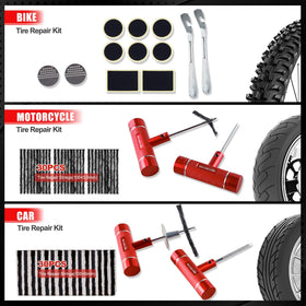 AWELCRAFT needle-nose pliers removing nail from tire demonstrating safe debris extraction benefit