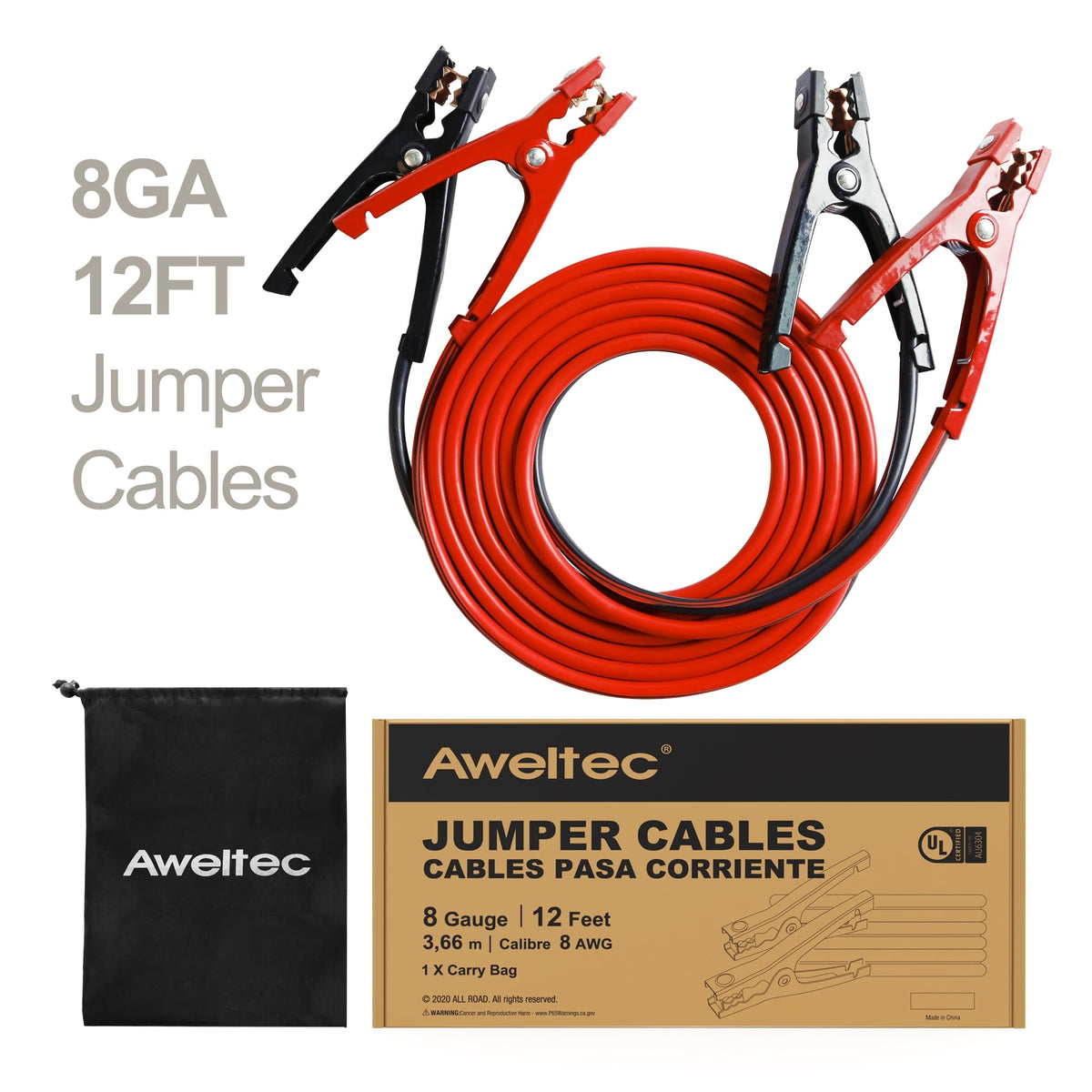 AWELTEC used roadside with car demonstrating quick, dependable emergency use