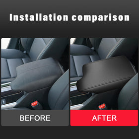 awnexuct textured top surface showing easy-clean leather-like material