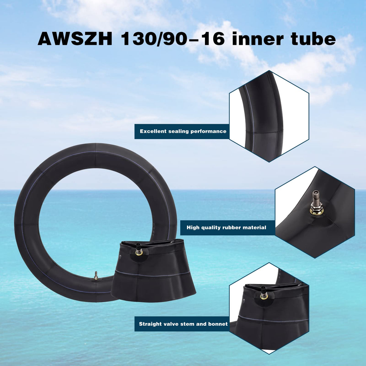 AWSZH butyl rubber texture detail highlighting durability and long-lasting benefit