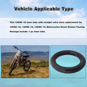 AWSZH inner tube installed on rim side view demonstrating correct fit and safety benefit