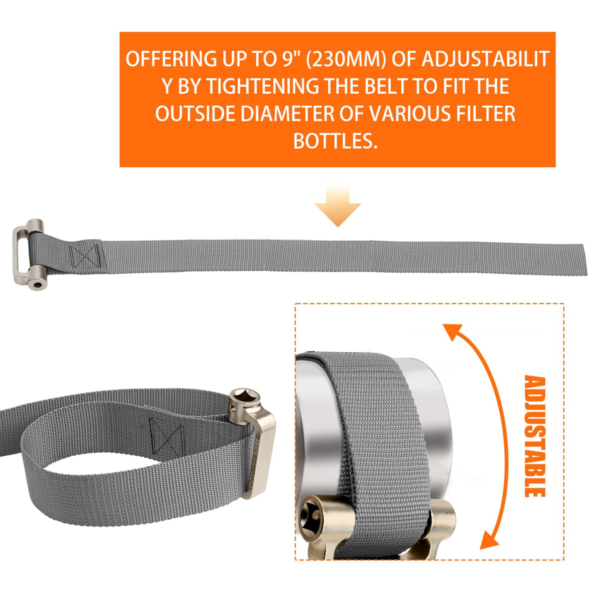 Axfvd 1/2 inch drive interface close-up enabling easy ratchet attachment