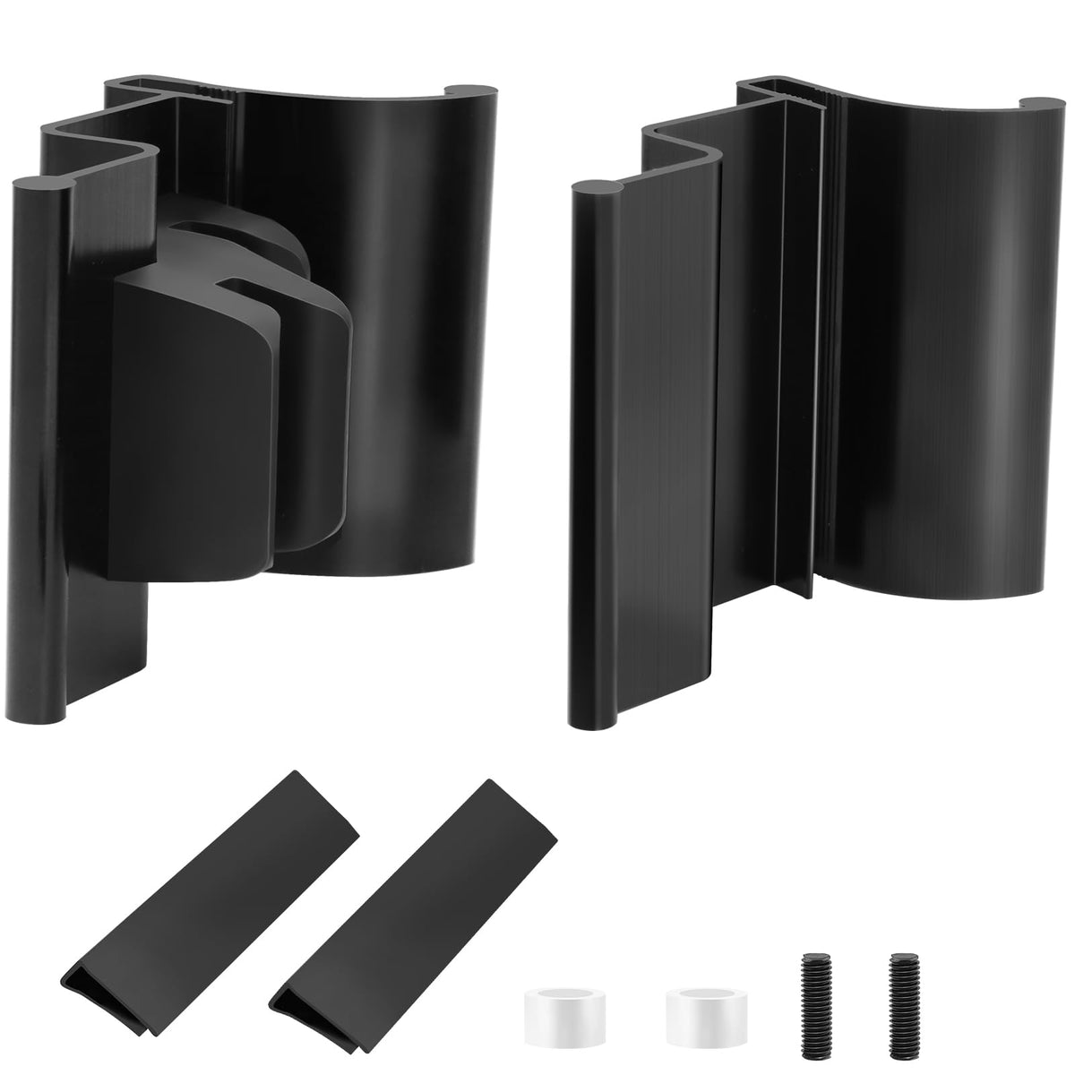 Axfvd handle front view showing sleek black finish and secure grip benefit