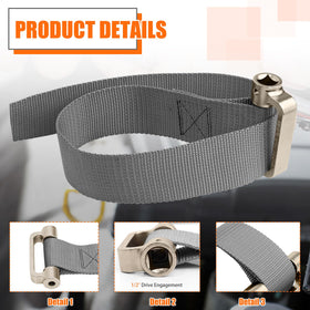 Axfvd next to ruler showing adjustable 9 inch capacity for scale
