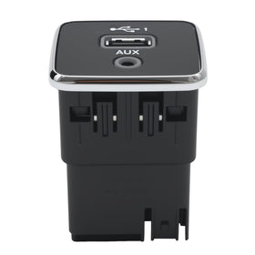 AXGSRV front panel USB AUX showing clean fit and restored access