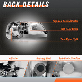 AXLAHA amber reflector detail highlighting improved side visibility and styling