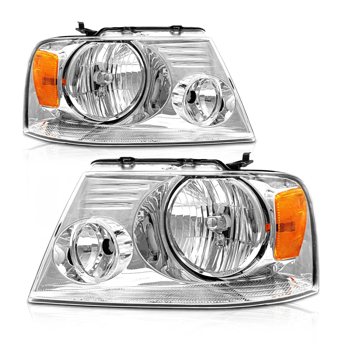 AXLAHA front assembly chrome housing showing clean fit and modern look