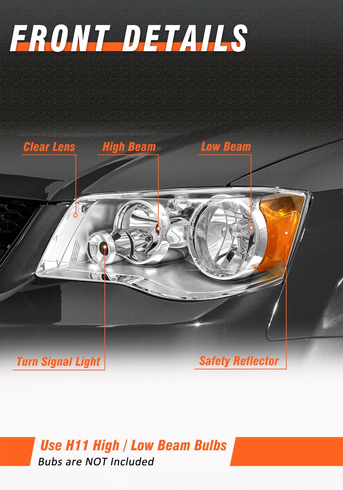 AXLAHA rear connector view shows plug-and-play fitment and ease