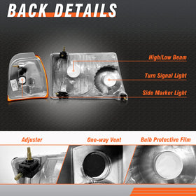 AXLAHA headlight seal and gasket showing IP69 waterproof protection