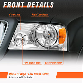 AXLAHA amber side reflector improving turn-signal visibility and safety