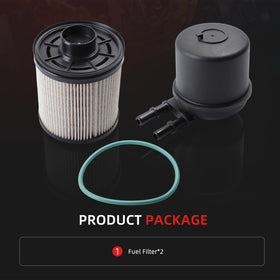 AxleyHub fuel filter thread and gasket detail demonstrating secure seal benefit
