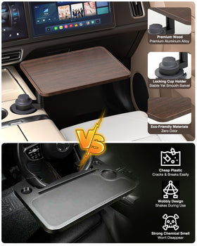 AXVLU magnetic base installed in cup holder for reliable stability