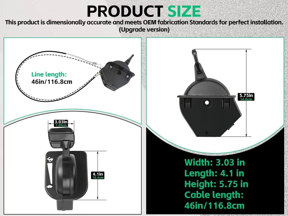 Axyuada cable routed near engine choke linkage illustrating correct placement benefit