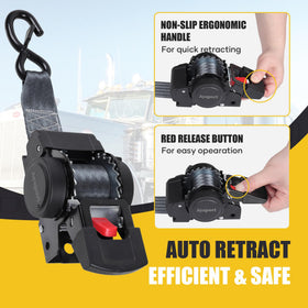 Ayaport close-up of ratchet and housing displaying durable mechanism for secure loads
