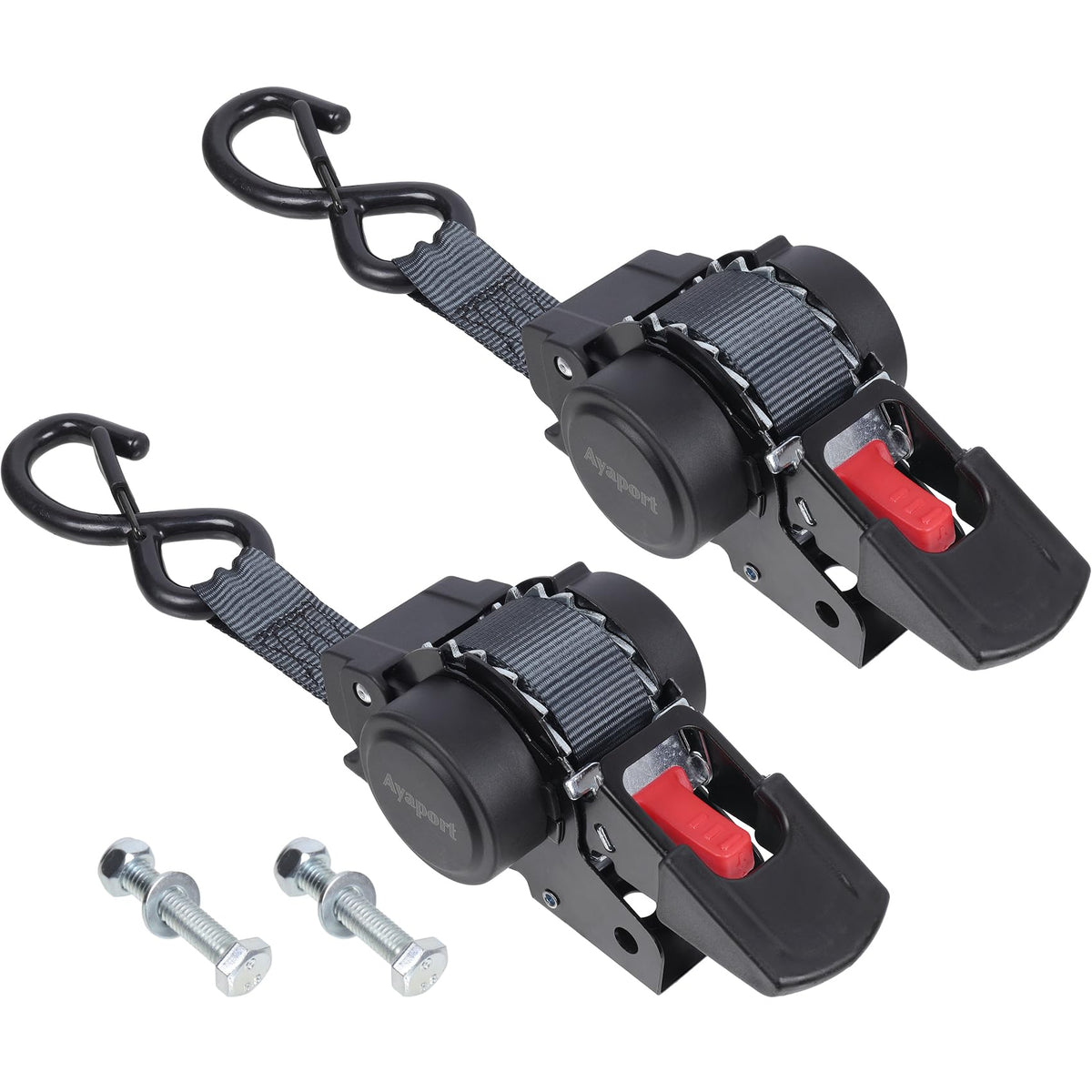 Ayaport front view housing showing compact retractable design and neat storage