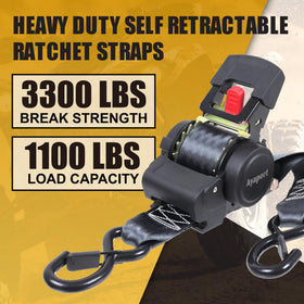 Ayaport coated S-hook with lock clip displayed on anchor point, protects paint and secures load
