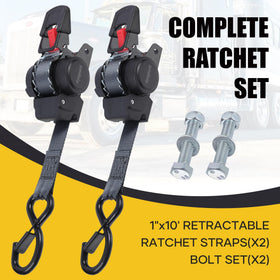 Ayaport retracted storage detail keeping straps tangle-free and protected