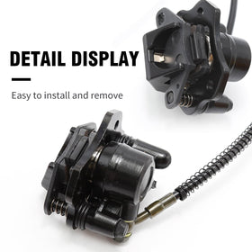 Aynaxcol caliper mounted on ATV illustrating direct-fit replacement benefit