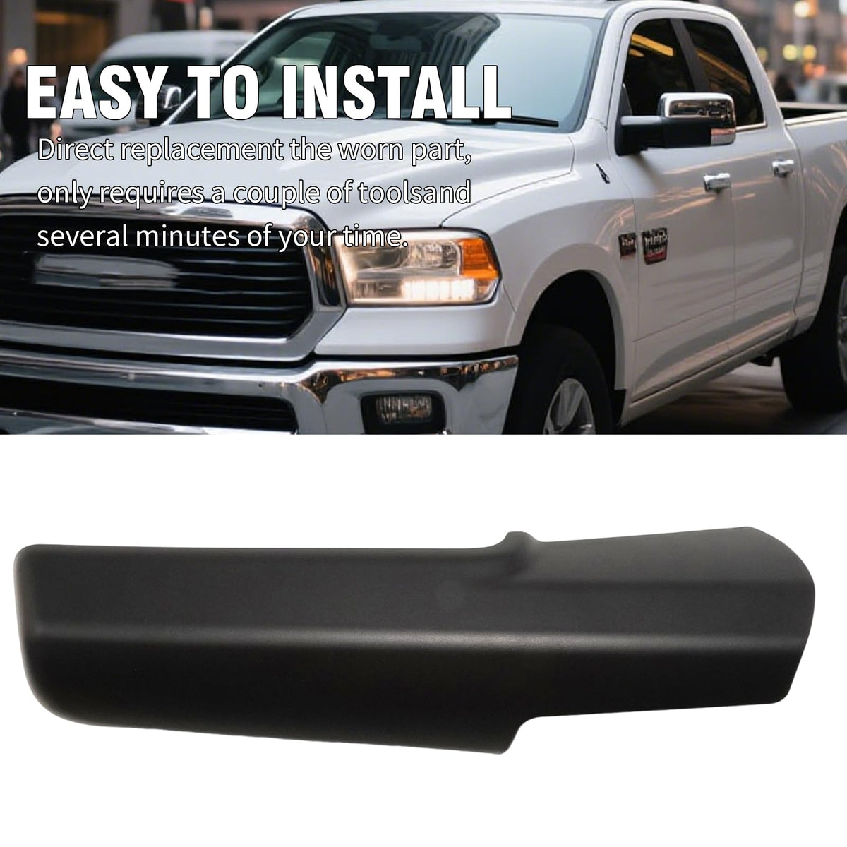 Aynaxcol packaging and contents image confirms one right-side mirror arm cover included