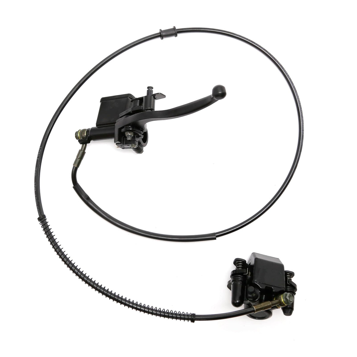 Aynaxcol rear caliper front view showing durable construction and reliable stopping